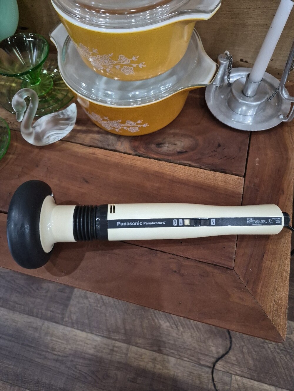 Panasonic Panabrator IV Electric Full Body Adjustable Massager Wand Vibrator